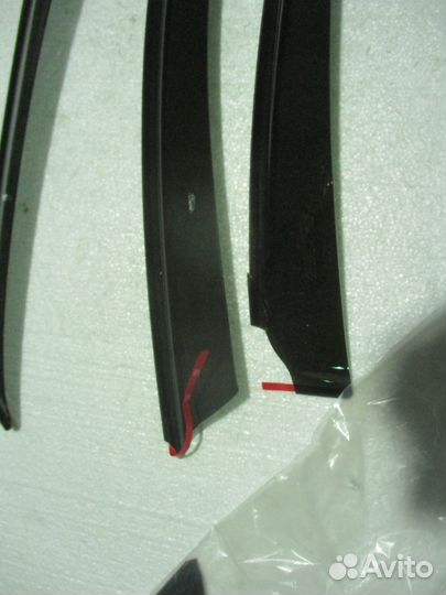 Дефлекторы окон Hyundai Solaris 1 седан