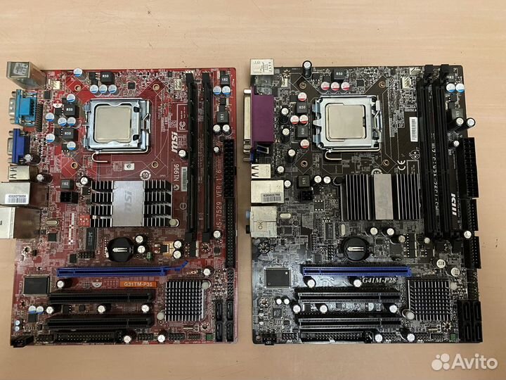 Материнская плата socket 775