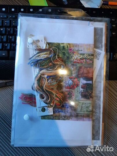 Набор для вышивки гладью