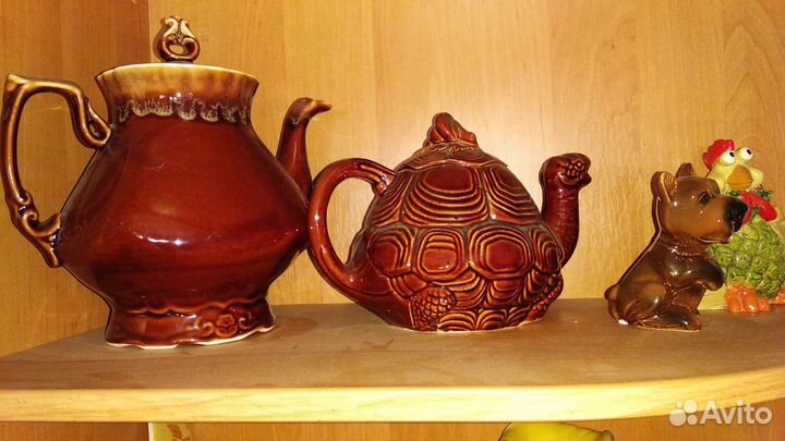 Чайник глиняный