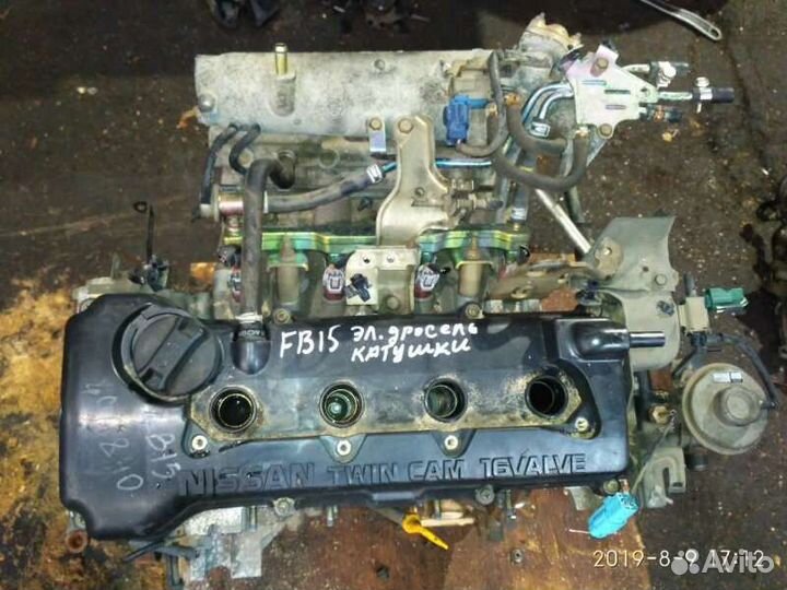 Двигатель на запчасти Nissan sunny qg15de