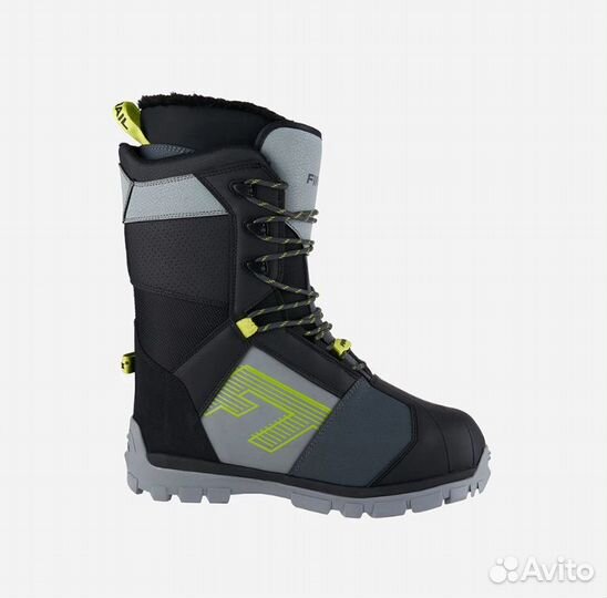 Снегоходные ботинки finntrail blizzard graphite/yellow