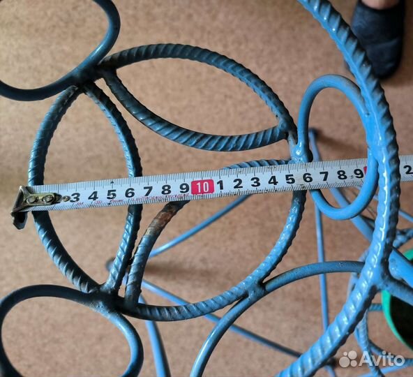 Подставка для цветов напольная металлическая