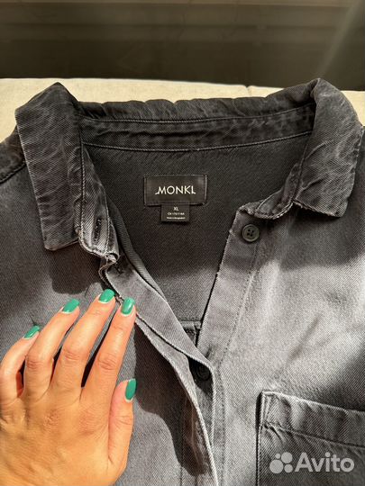 Джинсовое платье