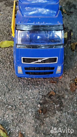 Огромный автомобиль, игрушка подьëмный кран