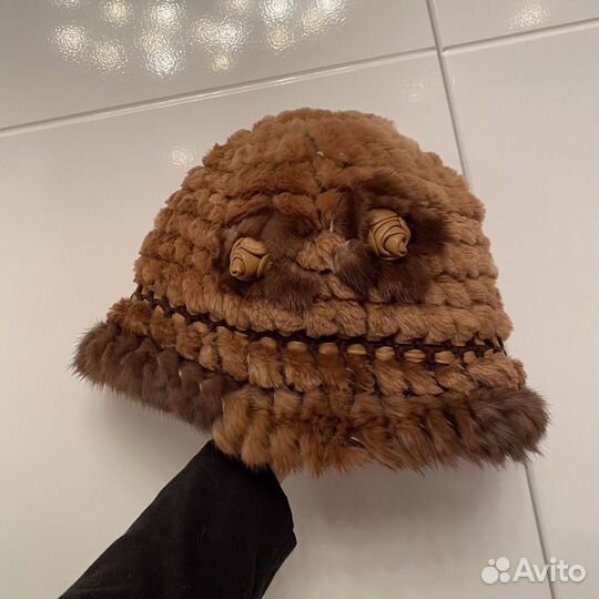 Шапка норковая