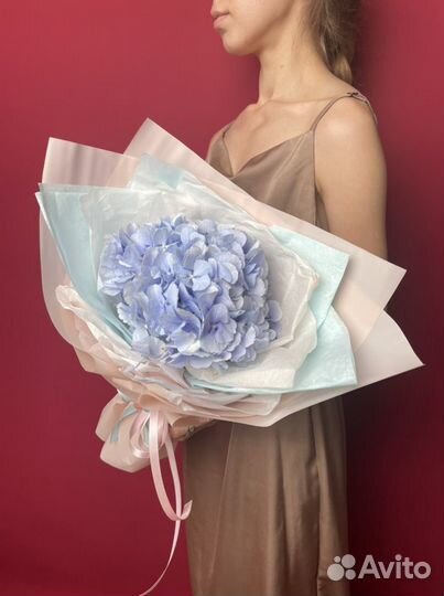 Букет «Моно из гортензии»