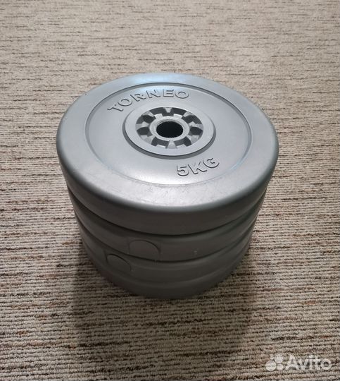 Блины для штанги torneo 5 кг