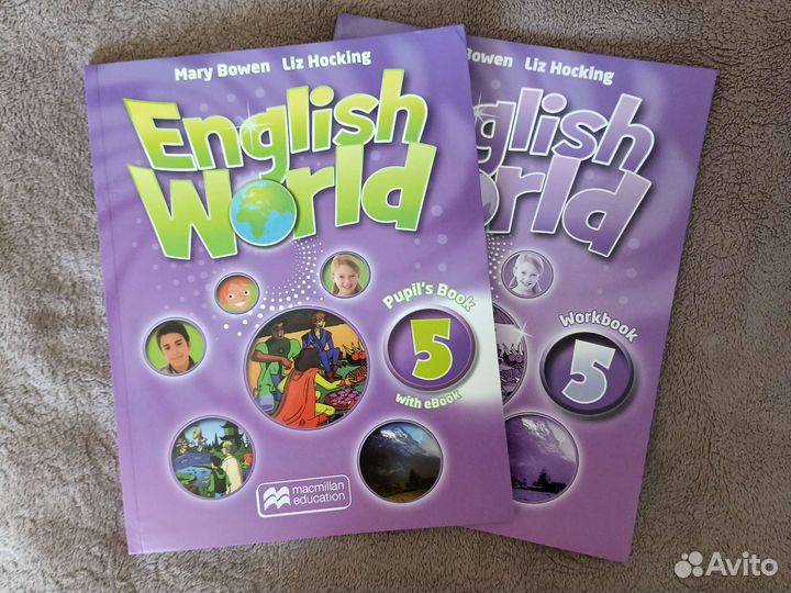 Учебник и рабочая тетрадь macmillan English world