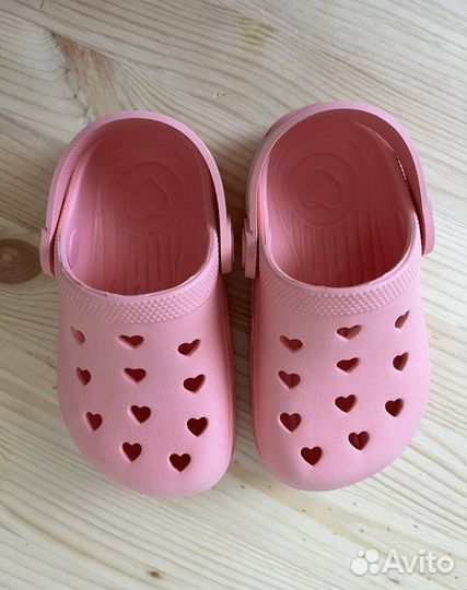 Кроксы сандалии резиновые для девочки