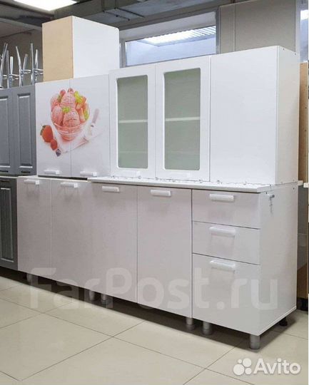 Кухонный гарнитур Айс-Крим 2,0 м