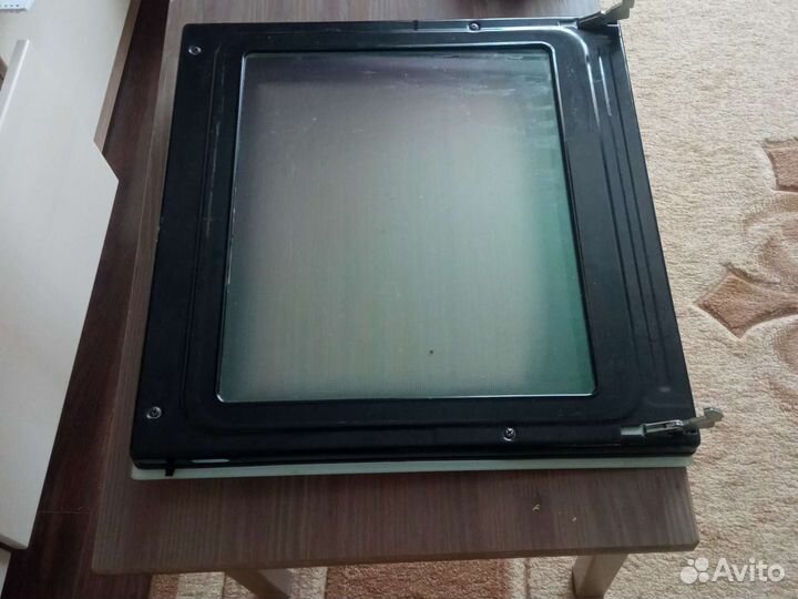 Дверь духовки плиты Горение