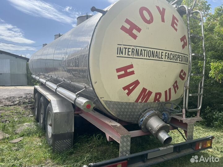 Полуприцеп химическая цистерна Magyar SR3MEB, 1992