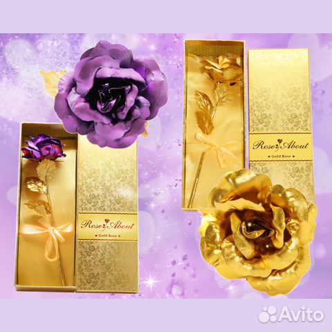 Подарочный набор - Золотая роза