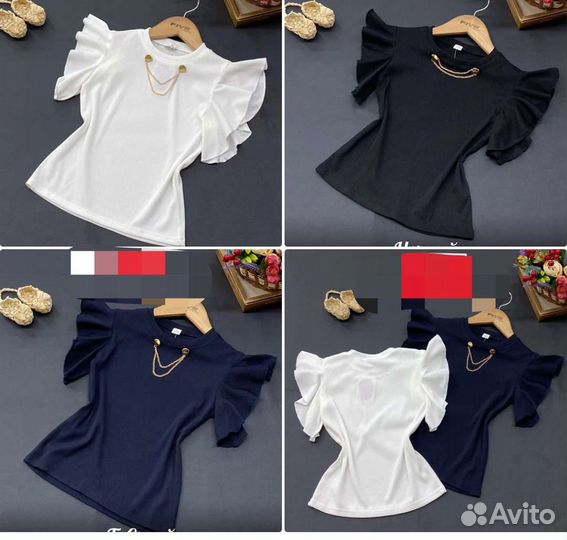 Блузки школьные новые