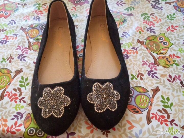 Балетки новые женские 40размер на 39-38