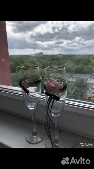 Свадебные бокалы