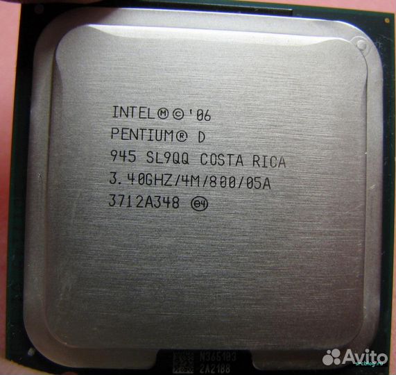 Процессоры Intel Pentium/Celeron 775 socket