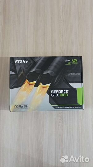 Видеокарта gtx 1060 6gb msi OC
