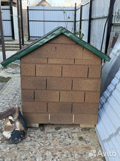 Будка для собаки утепленная