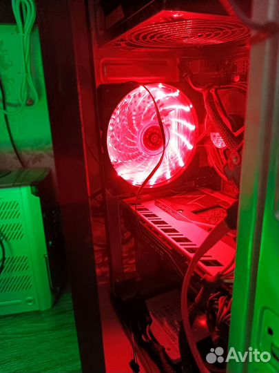 Кулер для пк вентилятор с подсветкой 120мм
