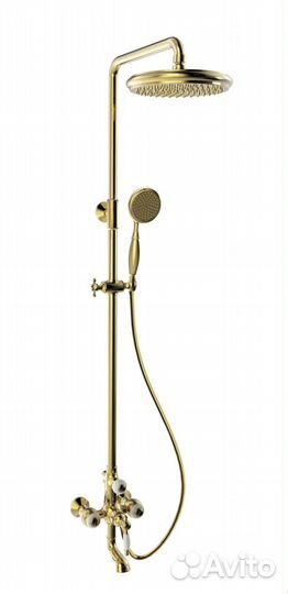 Душевая система AltroBagno Opera золото (13