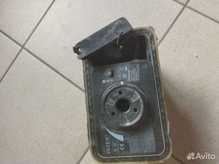 Насос Интекс матрасный