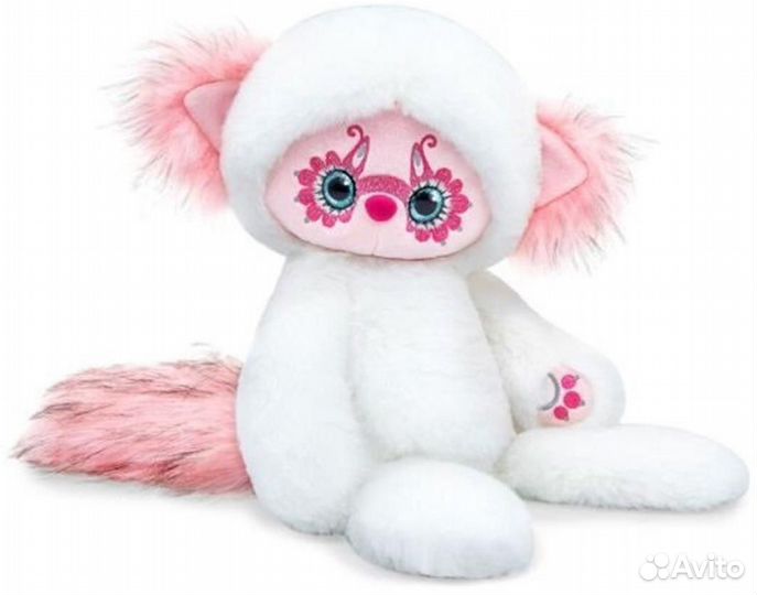 Лори Юки белый 25 см LR25-04, 325623