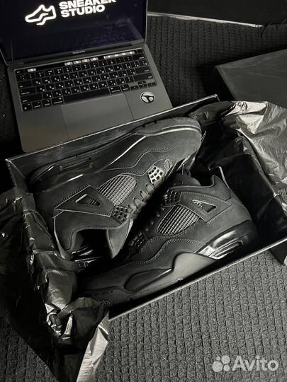 Nike Air Jordan 4 Black Cat оригинал