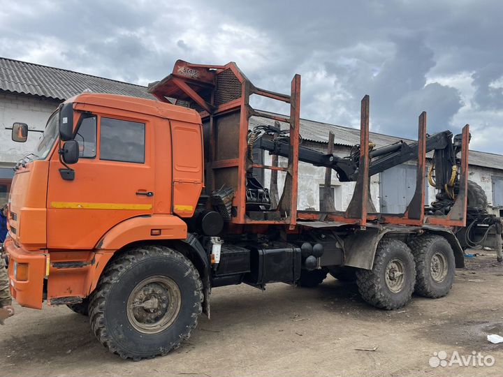 КамАЗ 6580-002-87 с КМУ, 2015