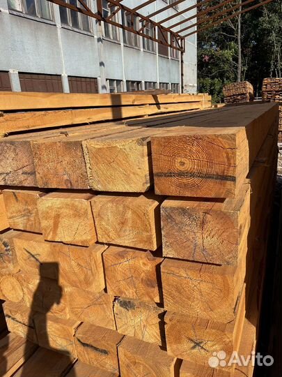 Брус обрезной 100х150х6000мм ГОСТ