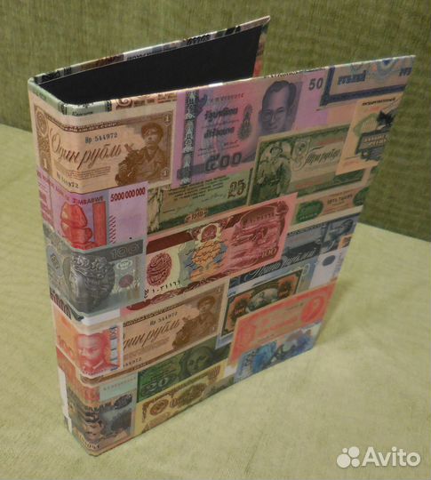 Папка-переплёт для банкнот формата Optima