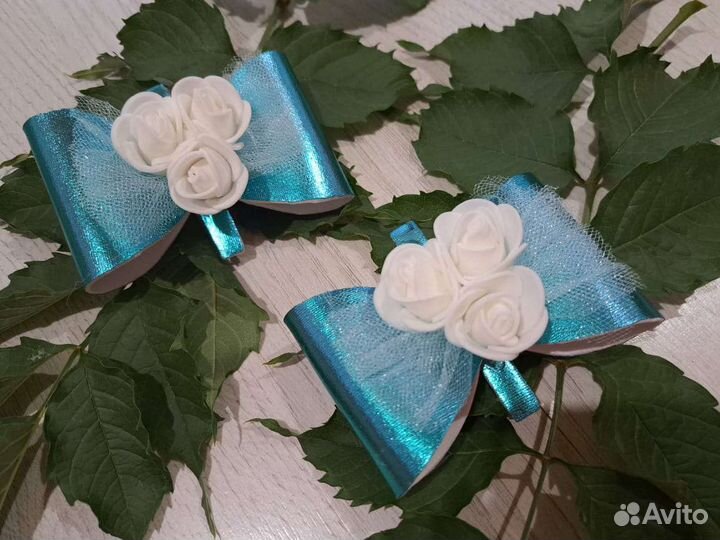 Бантики резиночки заколки ободки короны