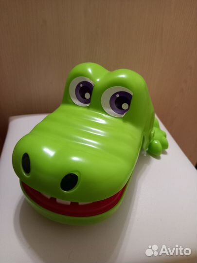 Игрушка бегемот-кусака