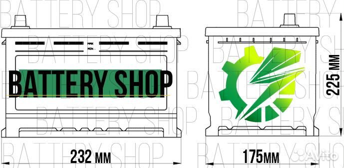 Аккумулятор 60 Ач на солярис Тюмень D23L