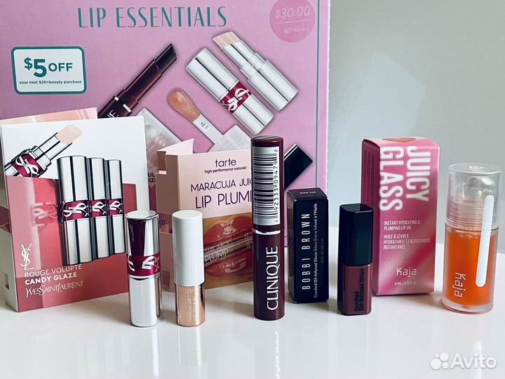 Помада, блеск для губ YSL, Clinique