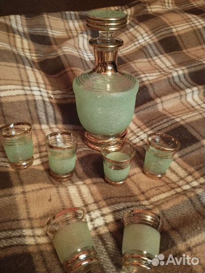 Графин с рюмками СССР