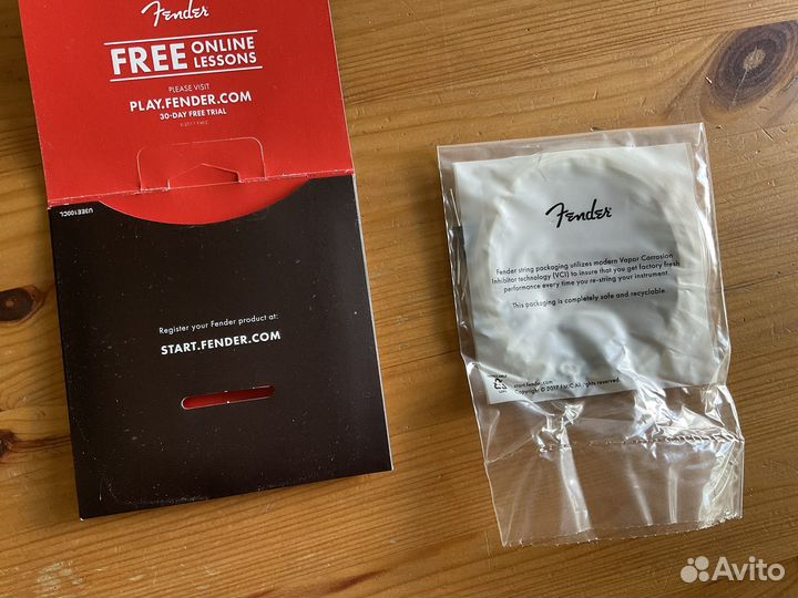 Струны на классич. гитару Fender c бочонком и без