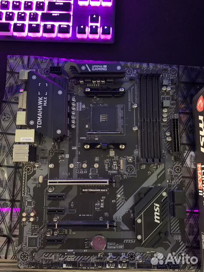 Материнская плата am4 b450