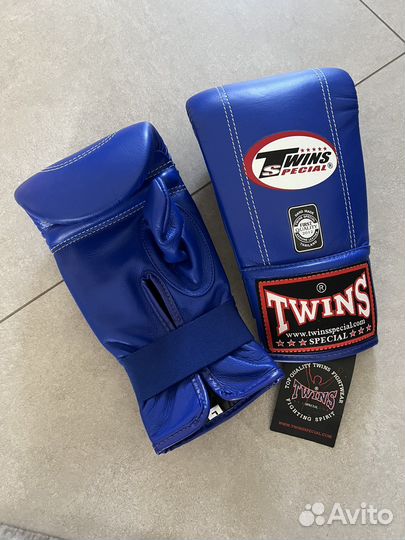 Новые кожаные Снарядные перчатки Twins