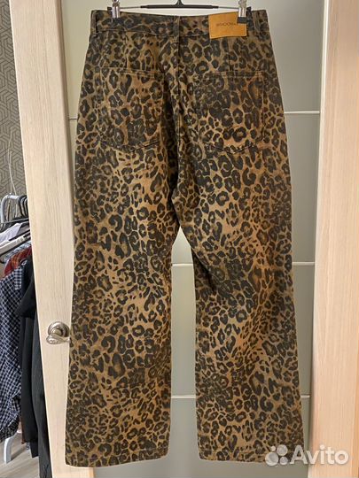 Новые летпардовые джинсы