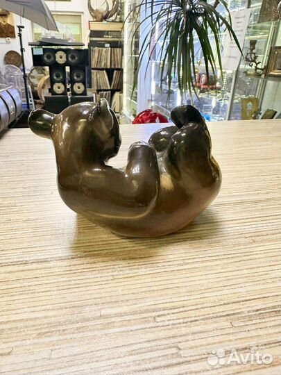 Статуэтка мишка лежащий лфз