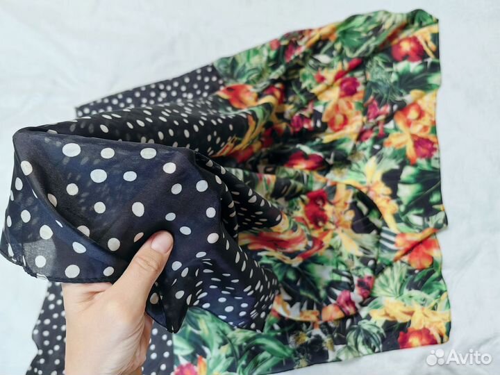 Шарфы, палантины, шапка и снуд