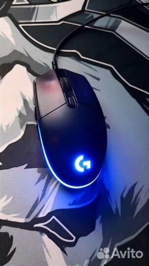 Игровая мышь с подсветкой Logitech G102 lightsync