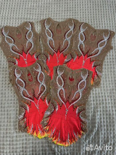 Групповые купальники для гимнастики