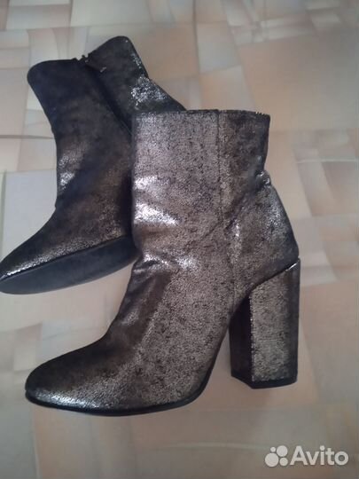 Ботильоны натуральная кожа 38