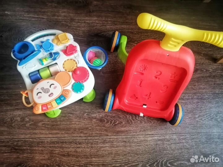 Развивающий стол, каталка