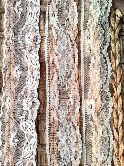 Кружево, тесьма, рюшь