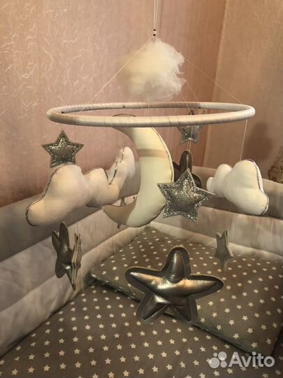 Приставная кроватка люлька cam