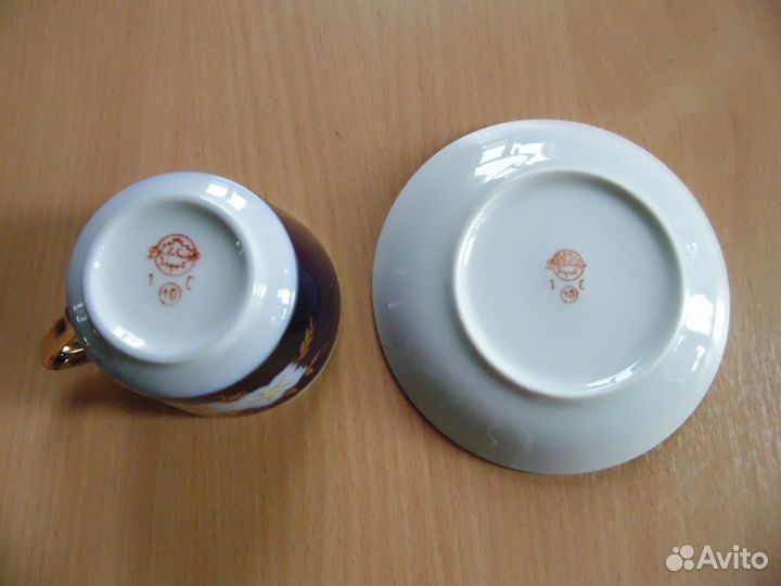 Блюдце с чашкой Довбыш Яблоневый цвет